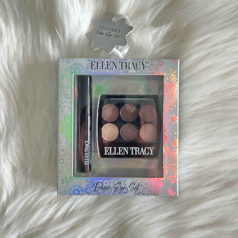 Ellen Tracy Eyeshadow Palette - Rich Brown Tones Basic Eye Set